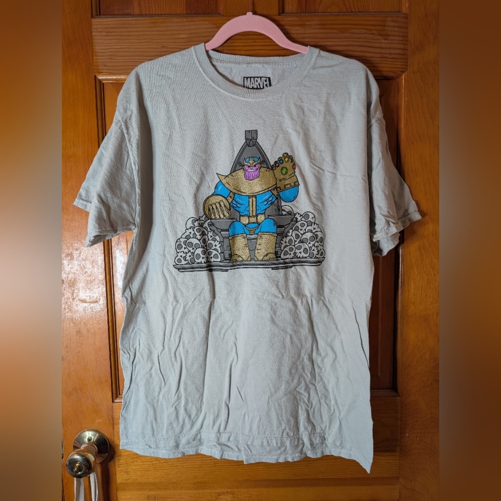 Lootwear - Marvel Thanos Men's Grey Shirt NWOT